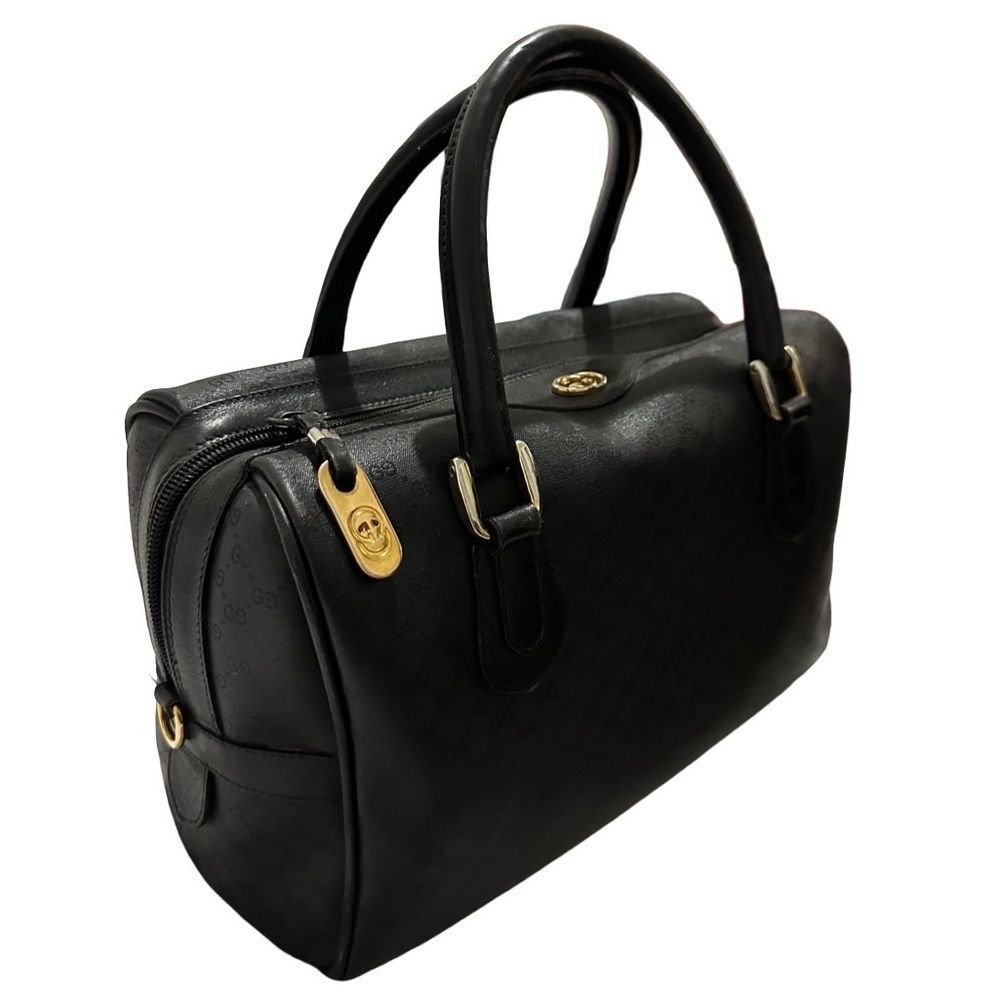 Black Gucci Boston Bag